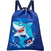 WAWSAM Mermaid Gymnastics Drawstring Backpack