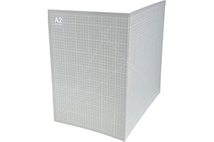 Artway A2 Folding Cutting Mat – Self Healing – Grid Markings in Centimetres, Grey