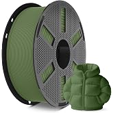JAYO Olive Green Matte PLA Filament 1.8mm 1.1kg, Tangle Free | More Meters per Spool: ~360 m on 1.1 kg (2.42 lbs), Dimensiona