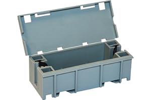 WAGO WAGOBOX Light Junction Box, Suitable for WAGO 221-2411, & 224 series, for Multicore Cables, max. 4 mm² Connectors, up to 24 Amp, 400 Volt, 207-3303, Grey, Pack of 1