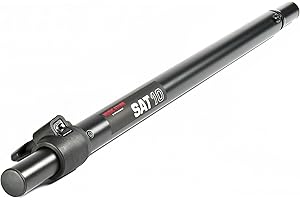 MUSIC STORE Sat 10, Aluminium Lautsprecher-Distanzstange, Pneumatikdistanzstange, Höhenverstellbar, Belastbarkeit 40kg