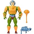 Masters of the Universe Origins Toy, Cartoon Collection Man-At-Arms Duncan Action Figure, 5.5-inch Hero with Removable Armor & Accessories, HYD25