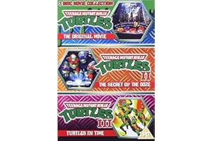 Teenage Mutant Ninja Turtles - The Movie Collection: 3DVD Set (Teenage Mutant Ninja Turtles/Secret Of The Ooze/Turtles In Time) [Reino Unido]