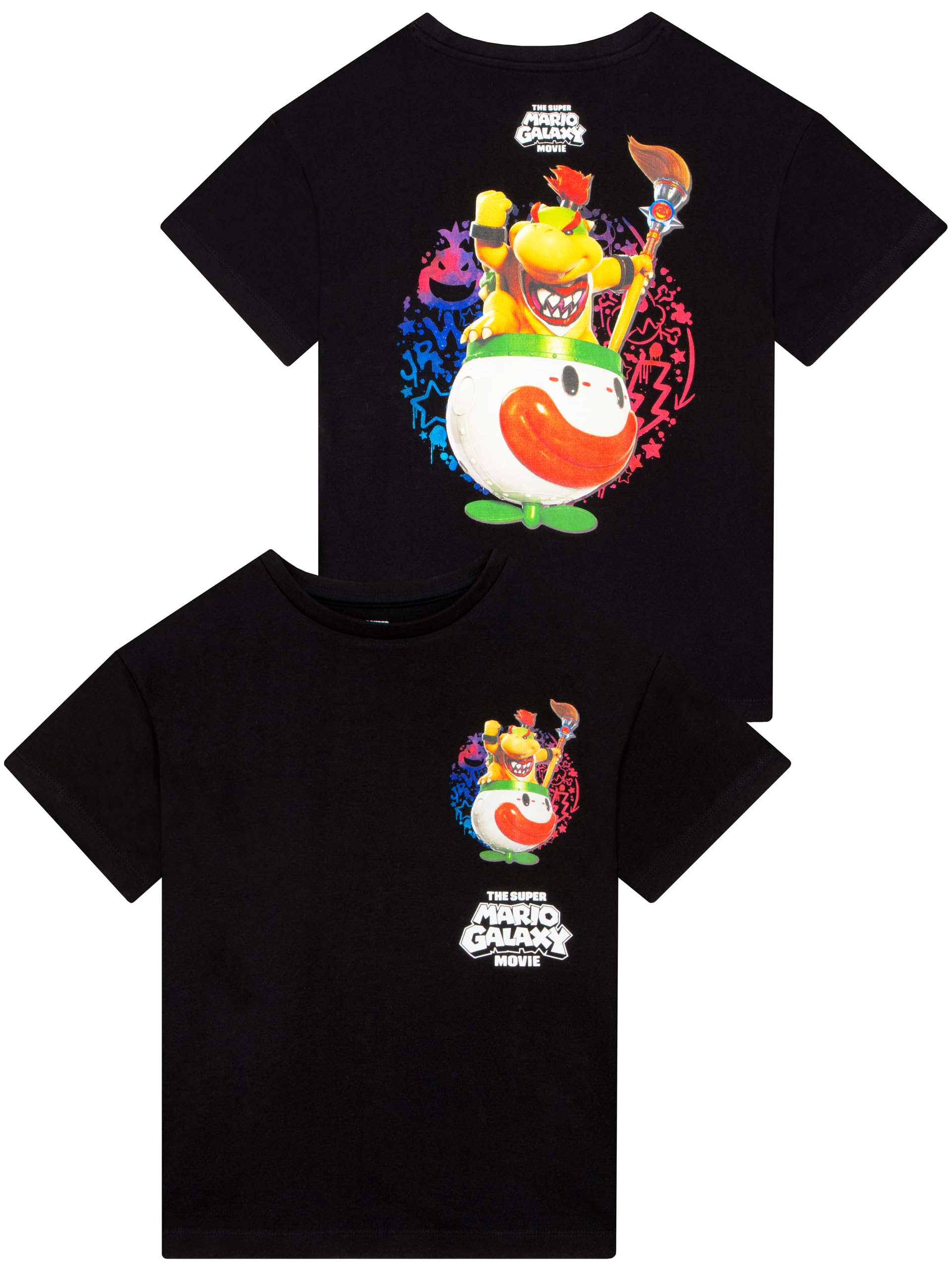 Super Mario T-Shirts Für Jungen, Bowser Jr T Shirt Jungen Und T-Shirt Für Kinder, Coole Tops - 1