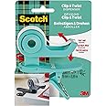 SCOTCH 90103 C&T Tape Dispenser, Grey, 1 Roll, 19 x 9.8 m
