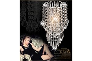 YUENSLIGHTING Crystal Wall Light with Crystal Balls Drops Decorative Chrome Modern Besides Wall Lamp Sconce 40W E14 2 Lights for Home Sitting Bedroom Corridor Restaurant Hotel Living Dining Study Room