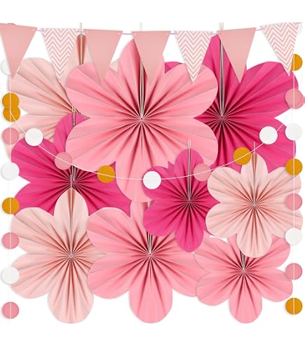 Guirlande scintillante étoiles 10x270cm rose poudre - Décoris