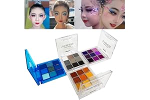 HISUNBEN Profesjonalna paleta cieni do makijażu, 9 kolorów, paleta cieni do makijażu, brokat, matowe, metaliczne, pigmentacyjne (36 kolorów – 4 serie kolorów)