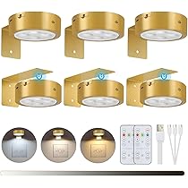 Lightsjoy 3Pc Picture Lights For Wall Battery Operated RGB - Planner 5D