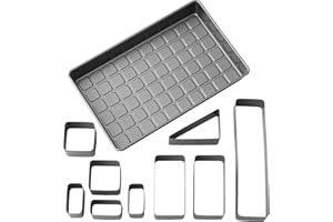 Wilton 03-3116 Innumerevoli celebrazioni Numeri e Lettere Set di Torta, Antiaderente, 36,8 x 22,8 cm, Acciaio, Nero