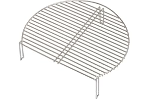 MONOLITH GMBH Monolith ICON 201023 Grille de maintien au chaud 2ème niveau de grill en céramique Kamado Grille en acier inoxydable