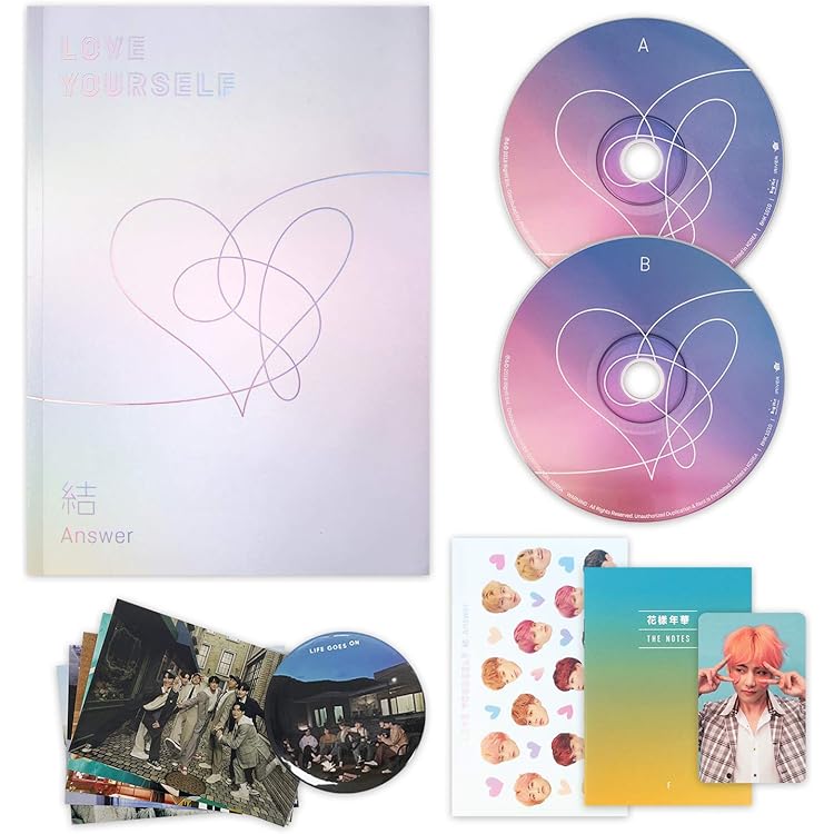 LOVE YOURSELF 結 ANSWER [ L ver. ] BTS Album 2CD + Photobook +