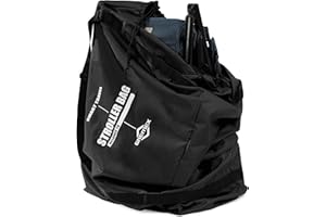 GREMEX uniwersalna torba transportowa do wózka dziecięcego - torba transportowa do wózka na samolot - pokrowiec na wózek na samolot - wodoodporna i odporna na rozdarcia torba na wózek dziecięcy