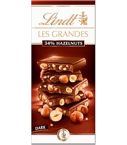Lindt Les Grandes 34% Hazelnut Chocolate, 150 Gm (Gi22068454