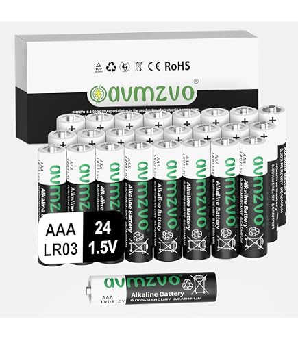 Lot de 40 Piles AA 1,5 V Haute Puissance En Zinc Carbone pour Jouets, Télécommandes, Lampes PKCELL