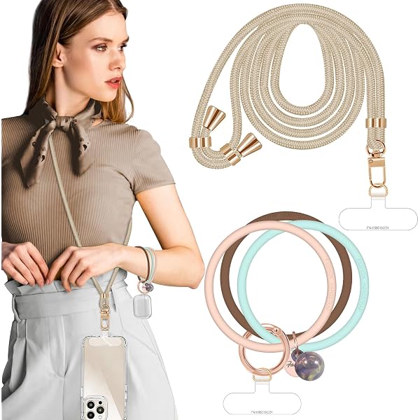 XANGNIER Handygurt Mit Geldbörse – Verstellbar, Anti-Diebstahl, Crossbody, Schwarz