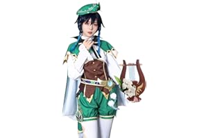 FCCAM Genshin Cosplay Venti Yae Miko Raiden Shogun Nahida Cosplay Costume Halloween Suit Full Set for Women