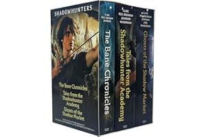 Cassandra Clare Shadowhunters Collection 3 libri set (The Bane Chronicles, Tales from the Shadowhunter Academy, Ghosts of the Shadow Market)