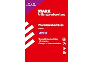 STARK Deutsch - Realschulabschluss 2026 Sachsen - Prüfungsvorbereitung (Abschlussprüfungen)