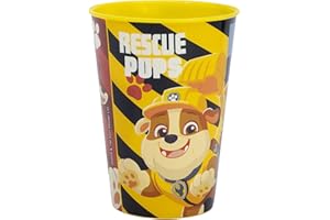 Stor Vaso Infantil de plástico Reutilizable de 260 ml de La Patrulla Canina Boy