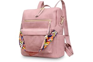 Auniq Sac à Dos Femme Anti-vol Sacs À Bandoulière en PU Cuir élégant Sac a Dos Imperméable cuir, Mode Sac à Main pour College Travaille Voyage Loisirs Tissage Cadeau AVCE Bandouliere