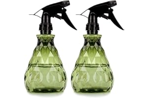 Vwoqiy 2 sztuki butelek z rozpylaczem 500 ml, rozpylacz Puszka z rozpylaczem z regulowanym dyszą, opryskiwacz do roślin, opryskiwacz do kwiatów, butelka z rozpylaczem do roślin, kwiatów, ogrodu