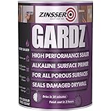 Zinsser ZINGS1L GS1L Gardz Sealer Primer, Clear 1 Litre, 1L