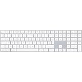 Apple Magic Keyboard with Numeric Keypad (Wireless, Rechargable) (British English) - Silver