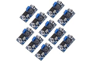 Yizhet 10 Pièce DC-DC Convertisseur Abaisseur de Tension 3.2-40V à 1.25-35V Alimentation Abaisseur Module Regulateur Tension Step Down Module Ajustable