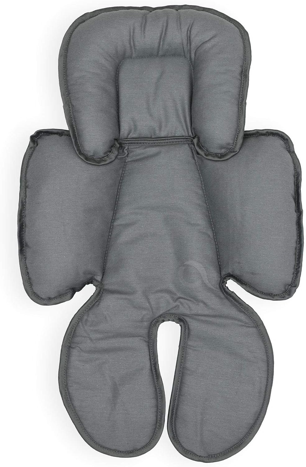 OLOBABY Total Body Support Infant Snuzzler Reducer Head and Body Support Anti Allergic Cotton (Charcoal)