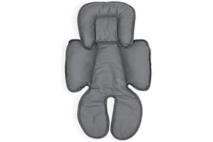 OLO BABY OLOBABY Total Body Support Infant Snuzzler Reducer Head and Body Support Anti Allergic Cotton (Charcoal)