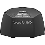 LectroFan Evo ASM1020-WK Máquina de Ruido Blanco con 22 Sonidos Únicos de Ventiladores,Temporizador de Sueño,Modelo Internaci