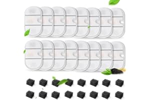 VinDox Lot de 32 filtres de rechange pour fontaine à eau Petlibro PLWF002, 2,1 L, ultra silencieux, sans BPA, deux modes de débit