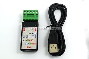 Q-BAIHE 2 in 1 Adattatore convertitore RS482 da USB a RS422 e Adattatore RS485 con CH340T