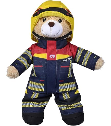 Guanti Junior Vigili Del Fuoco Seiz 800190# 05 - Con Strisce Riflettenti, Taglia 5, Nero/Grigio - 4