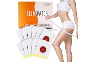 CHENZVORA 30 Piezas Parches Adelgazantes,Parches Adelgazantes para Quemar Grasa,Parches Eficaces para Perder Peso Rápidamente,Parches Abdominales Naturales para Reducir Cintura y Abdomen