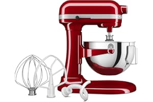 KitchenAid Heavy DUTY planetarna z podnoszoną miską o pojemności 5,2 l – czerwony IMPERIAL 5KSM55SXXEER