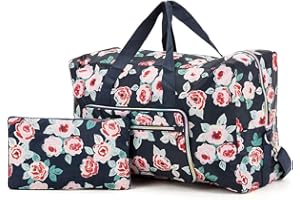 Arxus Bolso Grande de Viaje Plegable en la Bolsa de Viaje con Equipaje y Correa para el Hombro