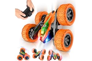 SOOTOUO Macchina Telecomandata per Bambini, Macchina Radiocomandata 4x4 Drift Camion Car 360° Rotazione Ricaricabile Auto RC Giocattoli, Giochi All'aperto Interno Regalo Bimbo Maschio 3 4 5 6 7 8 9-12 Anni