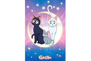 ABYSTYLE GB Eye ABYDCO792 Maxi Poster Sailor Moon Luna, Artemis & Diana 61 x 91.5cm
