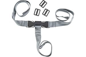 RUDIS-SPAREPARTS Cintura Seggiolone compatibile con IKEA ANTILOP Cinghie Seggiolone Bambini Bimbo Cintura di Sicurezza a 3 Punti Accessori Ricambio