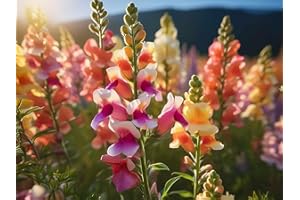 Löwenmäulchen Samen (lat. Antirrhinum) – Mehrjährige Blütenpracht für Garten & Balkon | Bunte & lange Blütezeit | Fördert Biodiversität & lockt Hummeln und Bienen an | Samen aus DE (5.000 Samen)