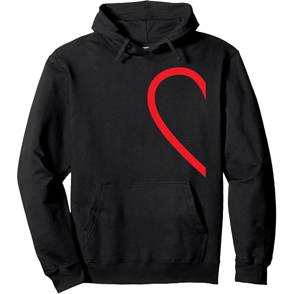 Sweat à Capuche Couple Avec Motif "Deux Mains Amoureuses Et Cœur" - Idée Cadeau Saint-Valentin, Anniversaire, Fête Des Amoureux - 2