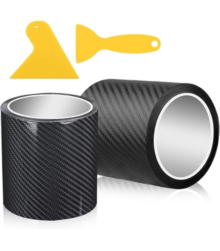 10cm x 3m Koolstoffolie Auto Instaplijsten Bescherming,Zelfklevend 3D 10cm x 3m Koolstoffolie Auto Instaplijsten Bescherming,Zelfklevend 3D