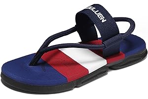 Meik Mangni Flip Flops Zehentrenner Herren Flip-On Badelatschen Sommer Strand Sandalen Comfy Rutschfeste Beach Duschlatschen Sohle Gr.39-45