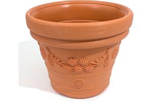 PROSPERPLAST Pot de Fleurs Decora 30L, Terre Cuite, 45 cm