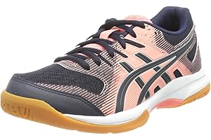 ASICS Femme Volleyball Shoes, Pink, 36 EU