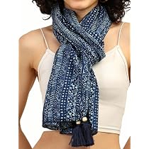 Buy KE KANHA EXPORTS Scarf for Women Stylish|Premium Cotton Stole