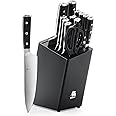 KYOKU 15pcs Knife Block Set