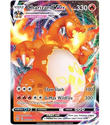 Charizard Vmax SWSH261 Pokemon Black Star Promo Card